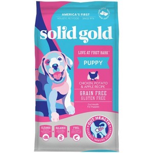 Solid Gold Love at First Bark Puppy Dry Dog Food with Chicken Flavor - 4lbs - 1 of 4