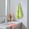 REGALWOVEN Pure Cotton Soft Absorbent Heart Love Pattern Bathroom Decorative Hand Towel 13 x 29 Inch - 2 of 4