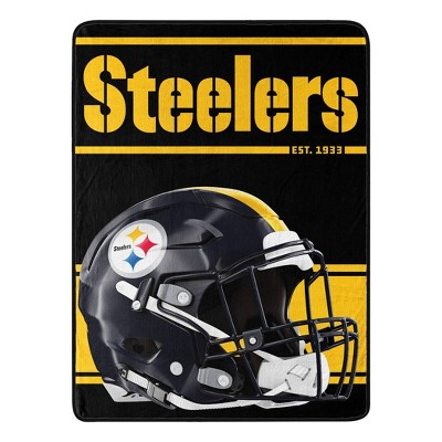 pittsburgh steelers fleece throw