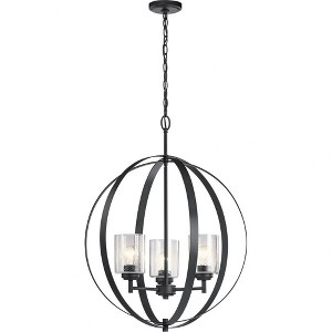 Kichler Lighting Winslow 3 - Light Chandelier in  Black - 1 of 2