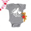 The Juniper Shop Love Bites Dinosaur Baby Bodysuit - 2 of 2