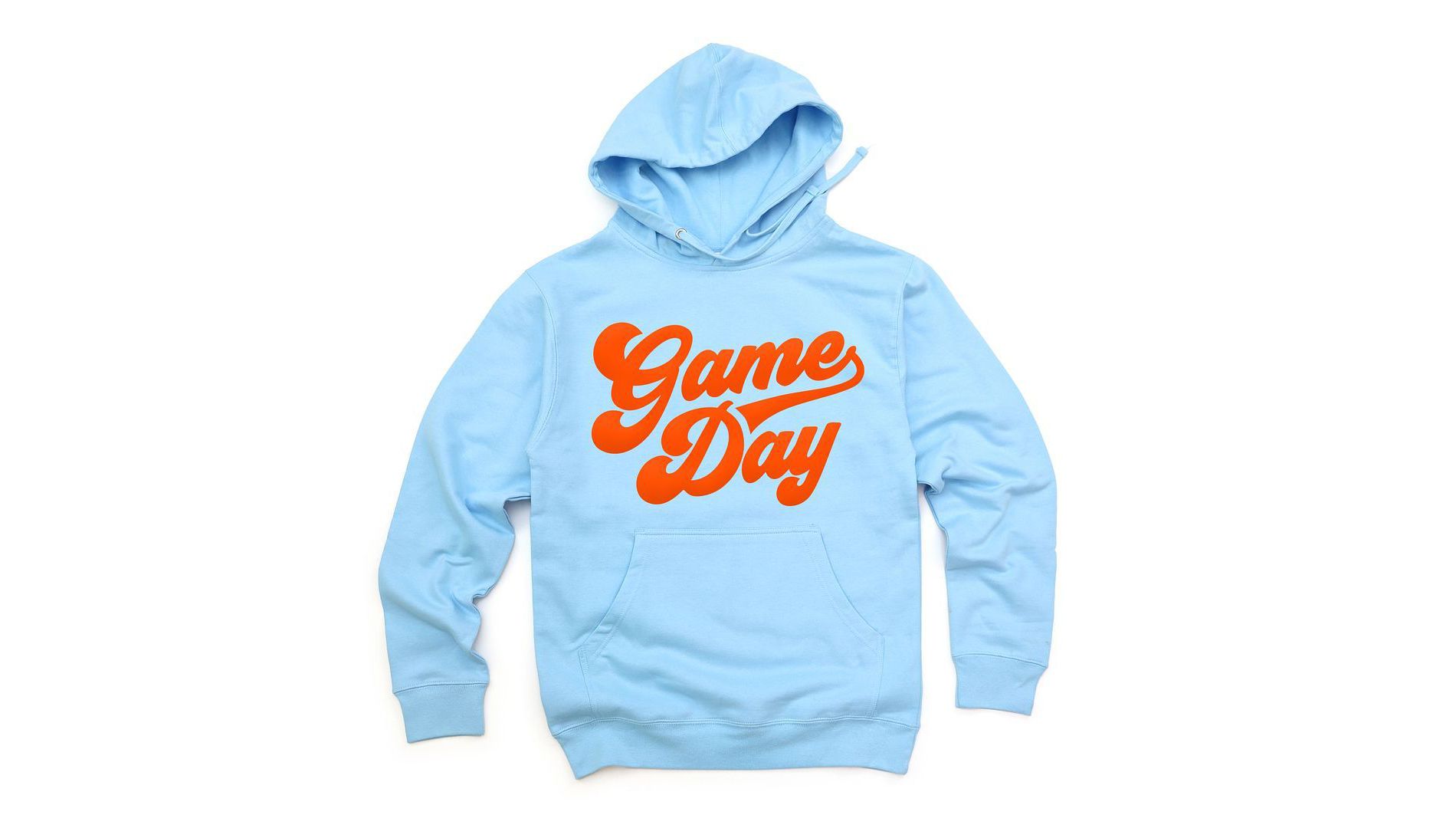 Simply Sage Market Women's Graphic Hoodie Game Day Retro Puff Print
