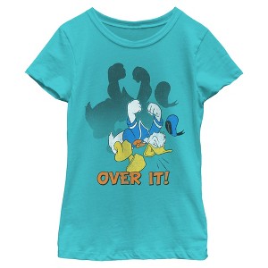 Girls Mickey & Friends Donald Duck Over It T Shirt - 1 of 4