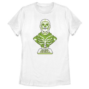 Women's Fortnite All Hail the Skull T-Shirt - 1 of 4