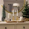 MOEPISY Christmas Tree Candle Holders Set of 4 ¨C Taper Candle Holders for Christmas Decorations - 3 of 4
