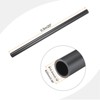 Unique Bargains High Impact Water Plumb Cable Sleeve PVC Rigid Round Pipes 20" Length - 2 of 4