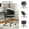 Belanda  Task Chair with Golden Base for Living Room and Office Room | KARAT HOME - 4 of 4