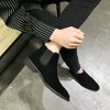 Santimon Men's Suede Leather Casual Chelsea Ankle Dress Boots - 3 of 4
