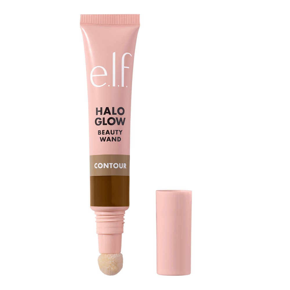 Photos - Foundation & Concealer ELF e.l.f. Halo Glow Contour Beauty Wand - Medium/Tan - 0.33 fl oz: Paraben-Free, Vegan, Liquid, Neutral Undertone 