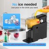 CHIVALZ Professional Frozen Drink Maker, Slushy Machine, 6 Preset Programs, LED Display, Self-Cleaning, Black - 2 of 4