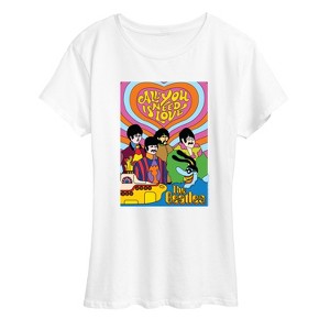 Women's - The Beatles - Need Love Short Sleeve Graphic T-Shirt - 1 of 4