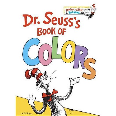 DR. SEUSS'S BOOK OF COLORS - by Dr Seuss (Hardcover)