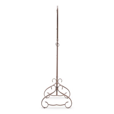 Clarisse Bronze Full Length Oval Metal Mirror