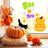 Northlight 14-Piece Green and Orange Boo To You Halloween Gel Window Clings - 2 of 4
