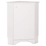 Elite Corner Storage Cabinet - White - Prepac