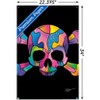 Trends International Jason Naylor - Color Skull Unframed Wall Poster Prints - 3 of 4