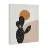 Stupell Industries Prickly Pear Terracotta Abstract Landscape Desert Sun Canvas Art, 30" x 40" - 2 of 4