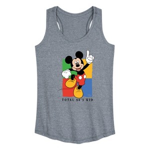 Women's - Disney - Total 90s Kid Graphic Racerback Tank - 1 of 4