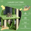 LOVMOR 56" Cat Tree for Indoor Cats with Hammock - 2 of 4