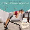 Lifepro Roman Chair Hyperextension Bench - Adjustable Back Extension Machine for Glutes, Hamstrings, and Lower Back, Foldable for Home Gym Fitness - 2 of 4