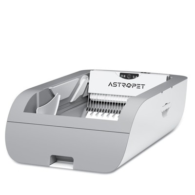DOMETOUR Smart Litter Box Cat Litter Box with Wide Opening -Cat Toilet