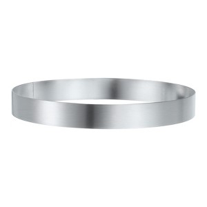 Unique Bargains Stainless Steel Seamless Nonstick Mirror Coating Round Cake Ring - 1 of 4