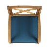 APRILSOUL35.50"PERLA DINING CHAIR,2PCS with 2  Cushions,for Backyard, Poolside, Garden - 3 of 4