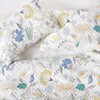 carol & frank 20" x 26" Colonial Williamsburg Brie Lagoon Cotton Standard Sham - Machine Washable - 4 of 4