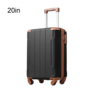 Hardshell Suitcase With Lightweight TSA Approved Locks And 3-level Telescopic Handle Swivel Suitcase Travel Luggage With Expandable Function - 1 of 4