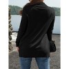 Womens Lightweight Cardigans Soft Knit Long Sleeve Sweater Cardigan with Side Pokcets - 2 of 4