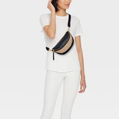 Straw Detail Belt Crossbody Bag - Universal Thread' - image 2
