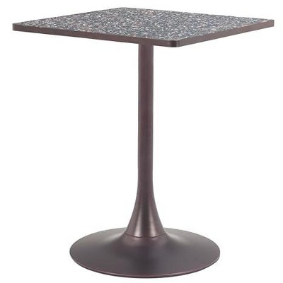 Zuo Spot Bistro Table Black And Bronze
