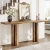 70.87-Inch Extra Long Console Table, Wood Sofa Table - 2 of 4