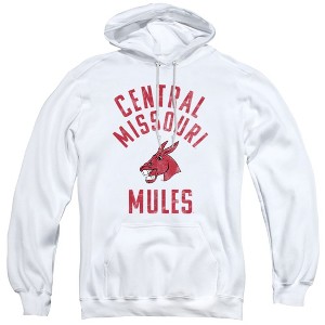 University of Central Missouri Official Mules Logo Adult Pull-Over Hoodie - 1 of 4