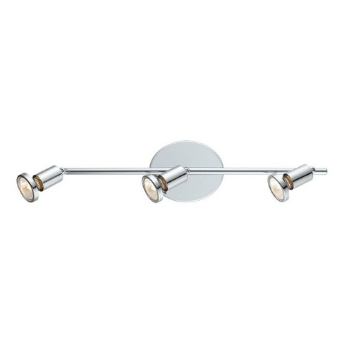 Eglo Buzz 3-light Track Light Chrome: Adjustable, Dimmable Wall Sconce ...