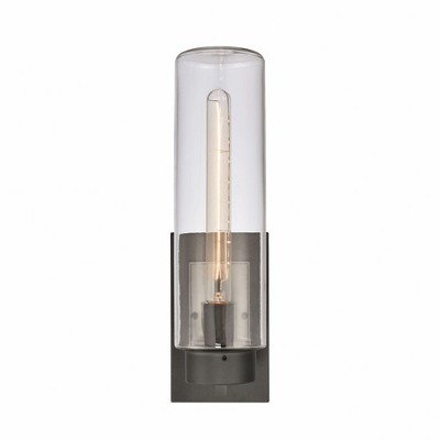 Elk Home Garity 1 - Light Wall Light in  Textured Black