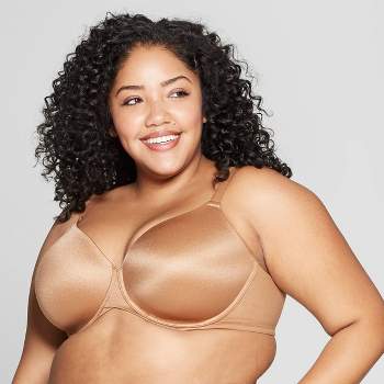 Auden Plus Size 42DD Bra Lightly Lined Wirefree Beige Stretch Adjustable  1323 - $19 - From Bailey
