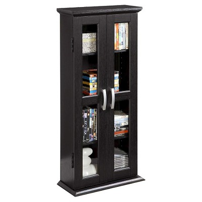 target black cabinet