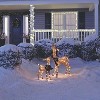 NOMA Pre Lit White LED Outdoor Holiday Lawn Decoration Set - image 4 of 4