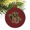 Kutztown Primary Logo Wood Christmas Tree Holiday Ornament - 4 of 4