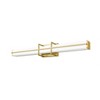 Harrison Dimmable LED Bath Light - 32" Linear Steel Fixture with Frosted Diffuser - 2 of 4