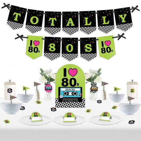 Big Dot Of Happiness 80\'s Retro - Diy Totally 1980s Party Signs ...