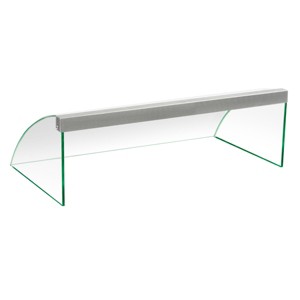 Great Northern Popcorn 7 Roller Hot Dog Machine Clear Cover - Tempered Glass Sneeze Guard - 1 of 4