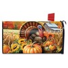 Briarwood Lane Fall Thanksgiving Mailbox Cover  - Standard Size - Wild Turkey and Pumpkins For Thanksgiving Mailbox Cover - 3 of 3