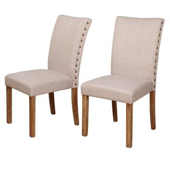 Set of 2 Atwood Dining Chairs Driftwood - Buylateral