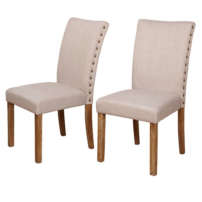 Set of 2 Atwood Dining Chairs Driftwood - Buylateral, 1 of 6