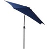 PAGED 9FT Patio Umbrella Modern Outdoor Market Umbrella with Tilt, Crank and 6 Ribs for Garden and Poolside, Base Not Included - 4 of 4