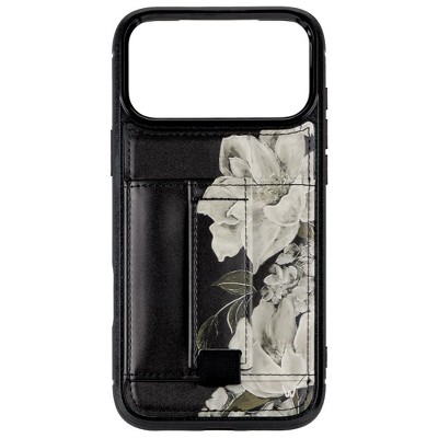 Walli Cases Dusky Bloom Phone Case with Wallet and Finger Strap