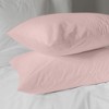 Classic Cool & Crisp 100% Cotton Percale Pillow Case Set - 3 of 3