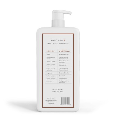 Native Coconut & Vanilla Body Wash - 36 fl oz, image 2 of 12 slides